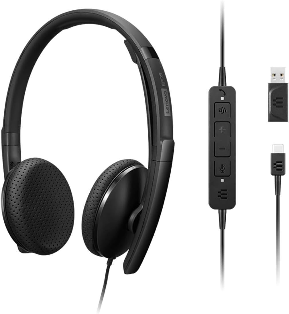 Lenovo Wired Voip Headset