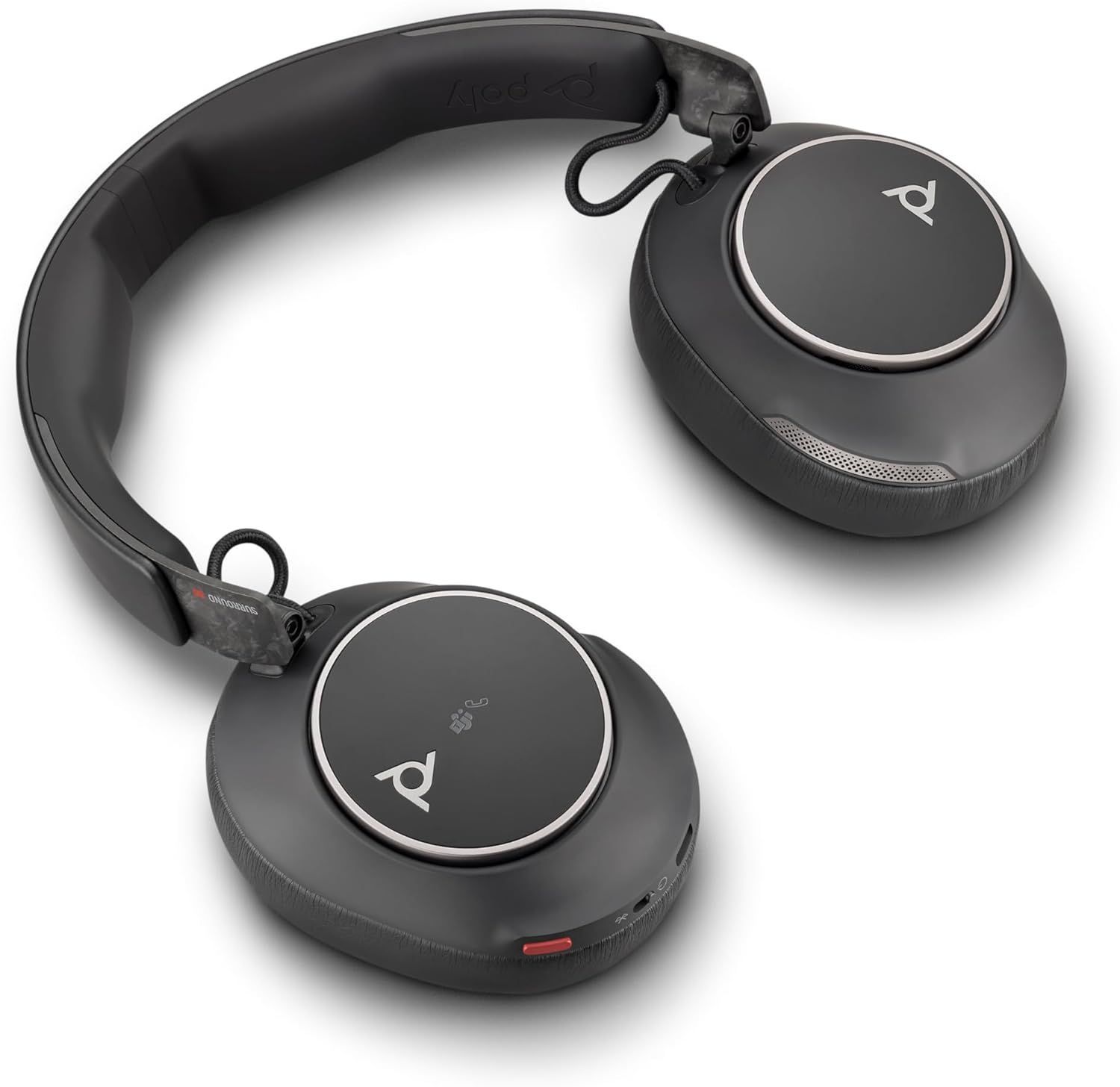 Poly Voyager Surround 80 UC - אוזניות אלחוטיות עם ביטול רעשים ANC