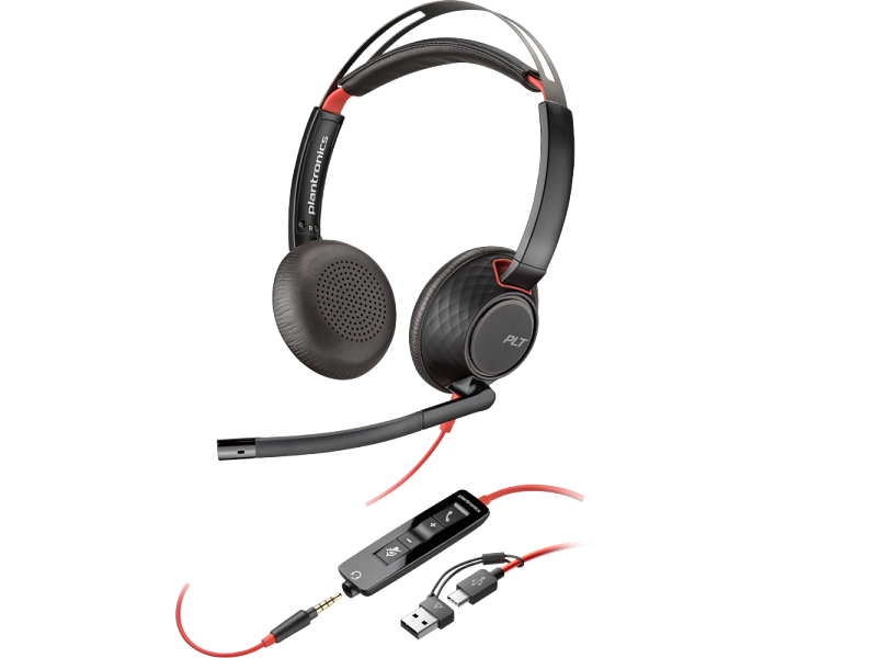 Poly Blackwire 5220 - USB-C + USB-A - 8X231AA