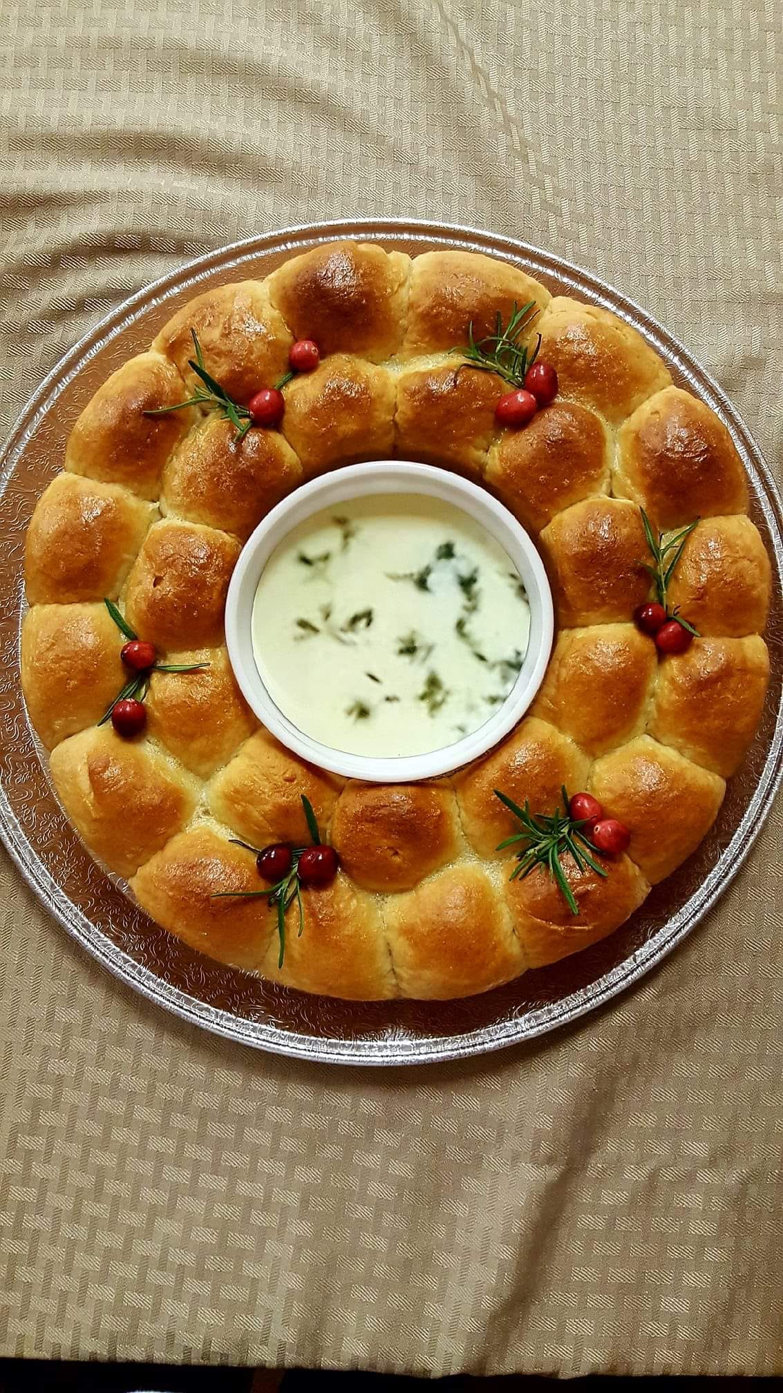 Wreath roll