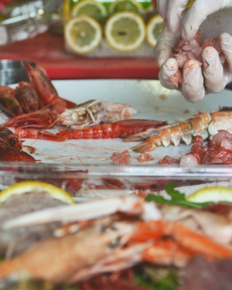 preparazione del pesce