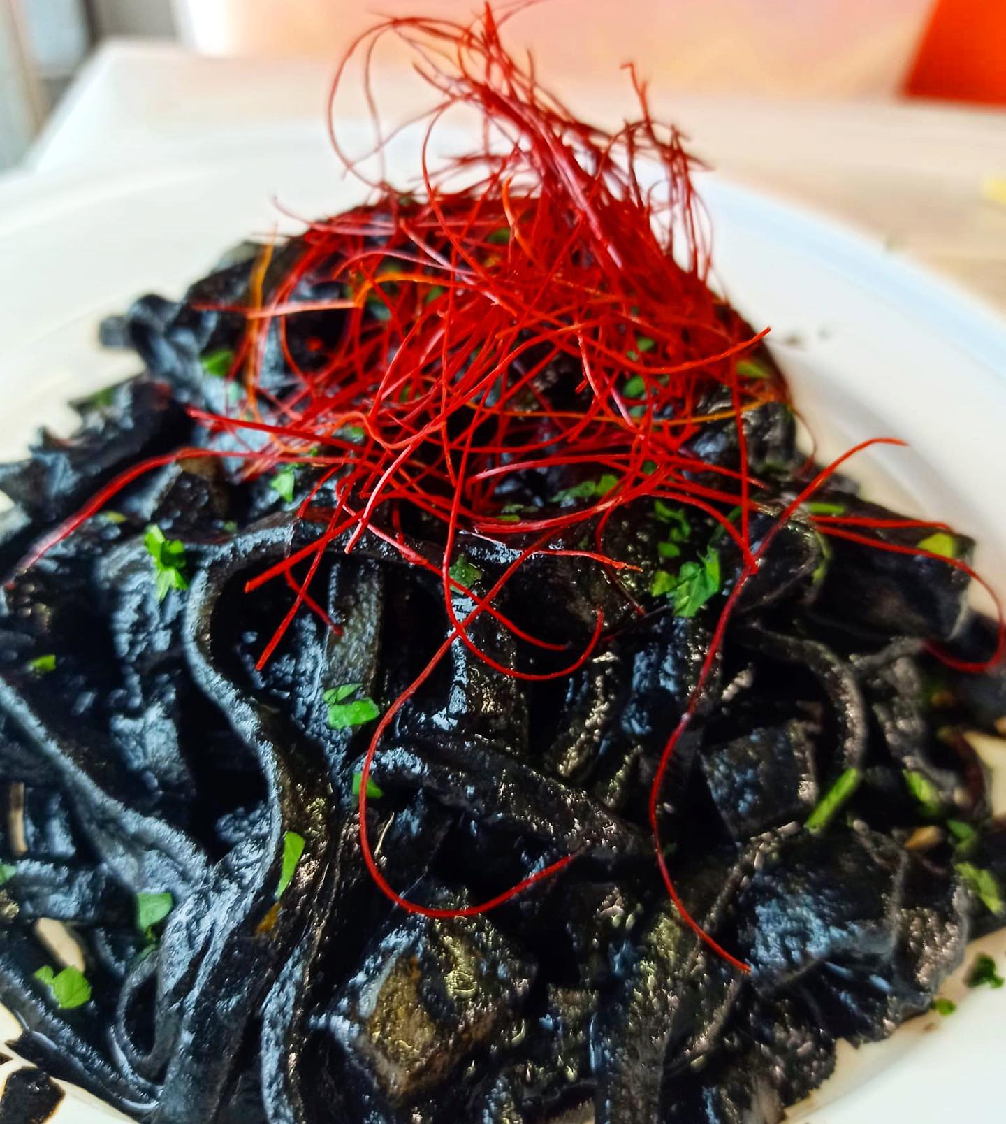 pasta al nero di seppia