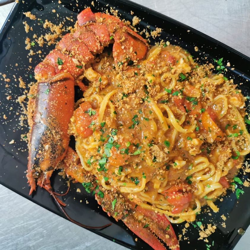 linguine ai gamberi