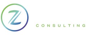 Logo with a blue and green gradient