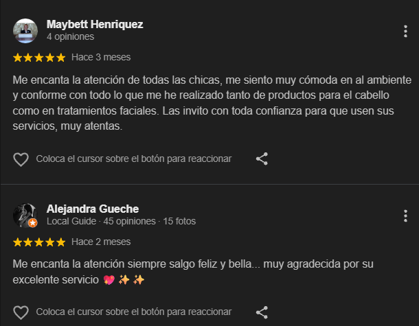 Cliente satisfecho tras tratamiento capilar en Skiny Organic Spa Panamá