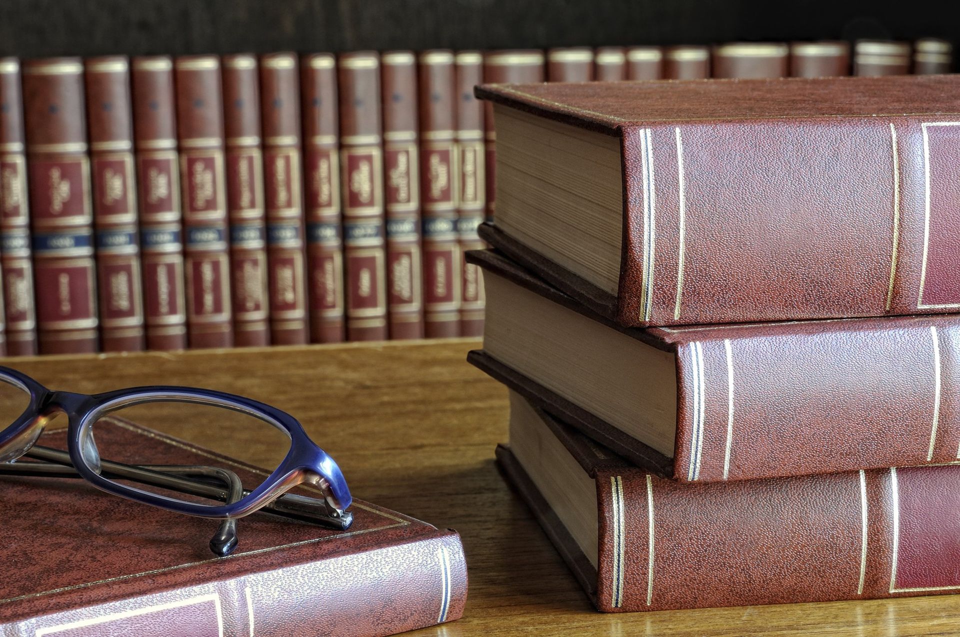 Stack of Legal Books