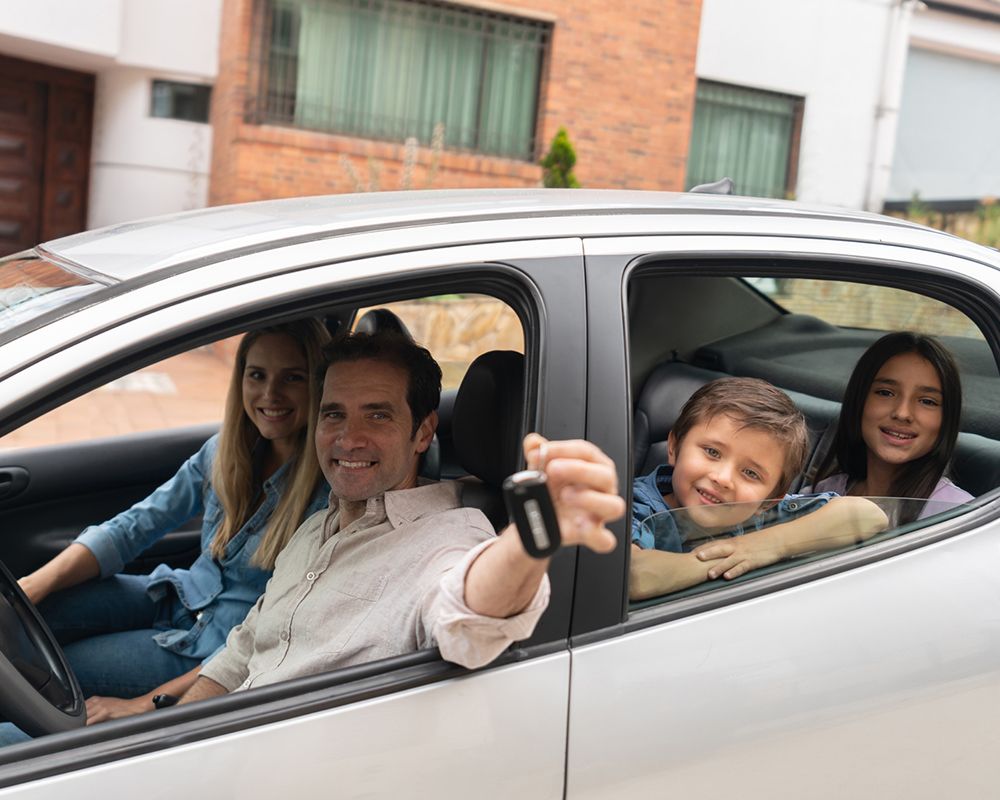Family inside Car — Somerset, KY — Pearson Insurance Agency