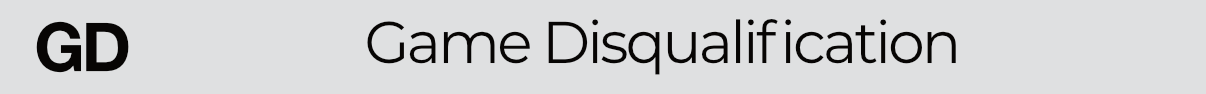 game-disqualification