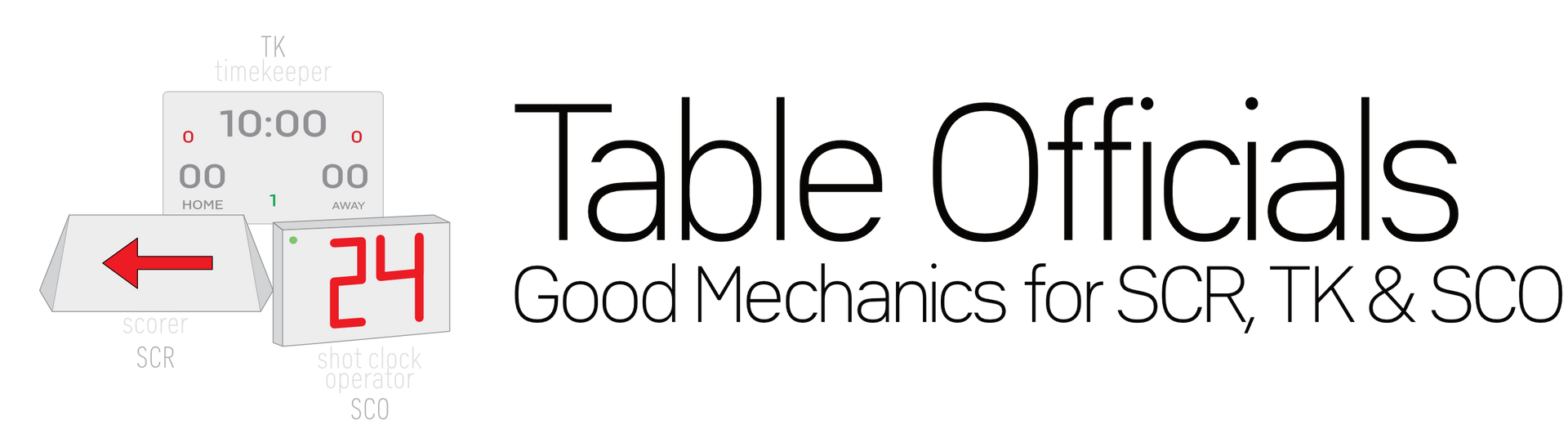 Table officials header - good mechanics