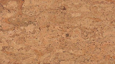 A close up of a piece of cork flooring.