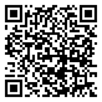 QR-Code, eine schwarz-weiße Matrix, die kodierte Daten für mobile Geräte enthält.