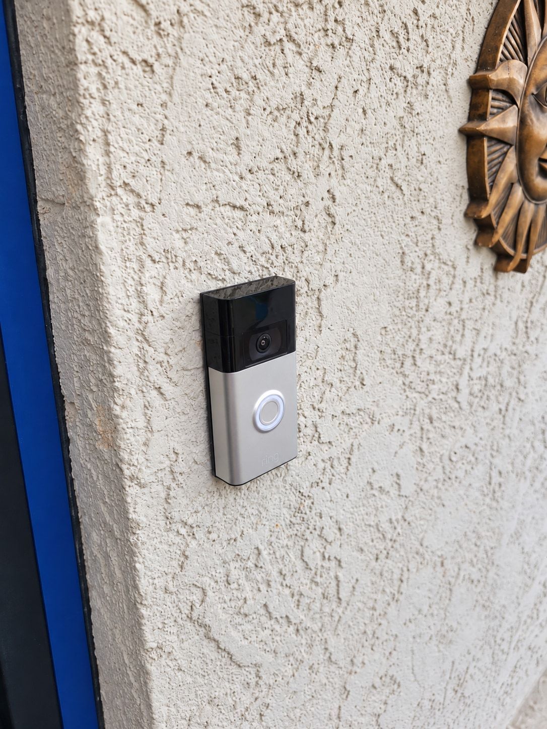 Security camera installation