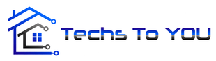 Techs To You logo in blue and black with tool icons and gear symbols underneath