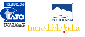 Tourism association and Incredible India logos displayed on the Holiday Tours and Travels website