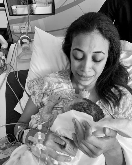 Happy lactation support counseling client in Abu Dhabi