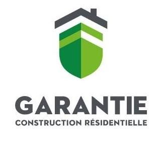 A logo for a company called garantie construction résidentielle
