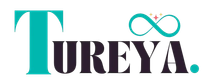 Tureya logo in teal and dark purple with an infinity symbol above the letters.