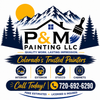 LocalSplash Painter logo with house and paint drips in blue, orange, and white
