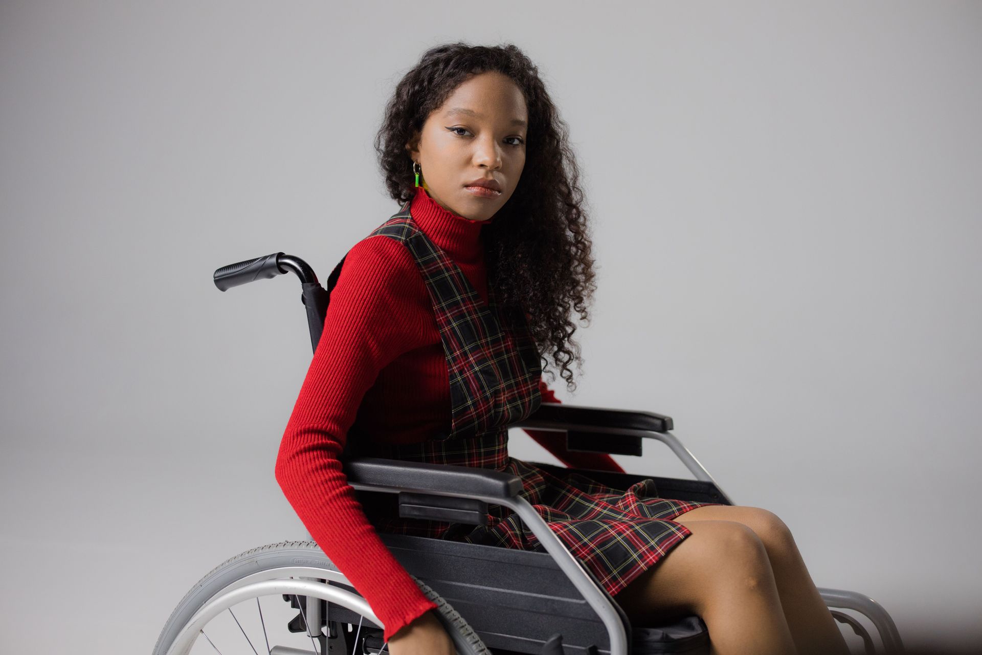 lady in wheelchair