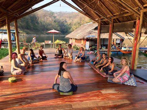 People attending our emotional wellbeing retreat