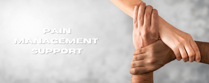 A picture illustrating support