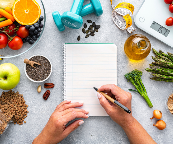 Jotter used for a wellness retreat