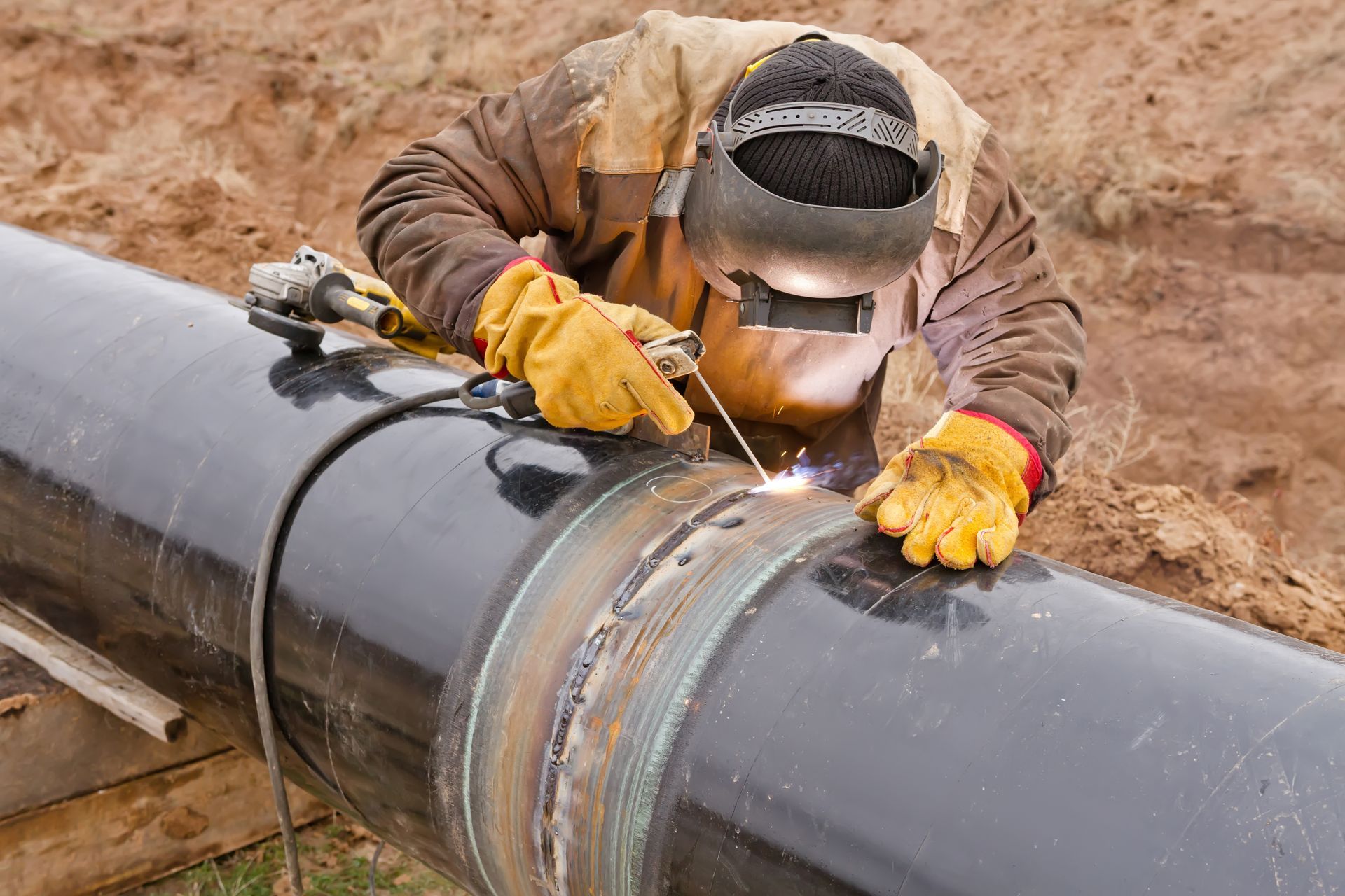 Welding a Metal Tube