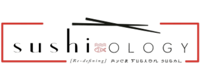 Sushiology Japanese restaurant logo.