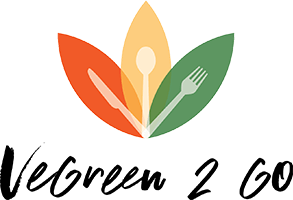 VeGreen 2 Go vegan restaurant logo.
