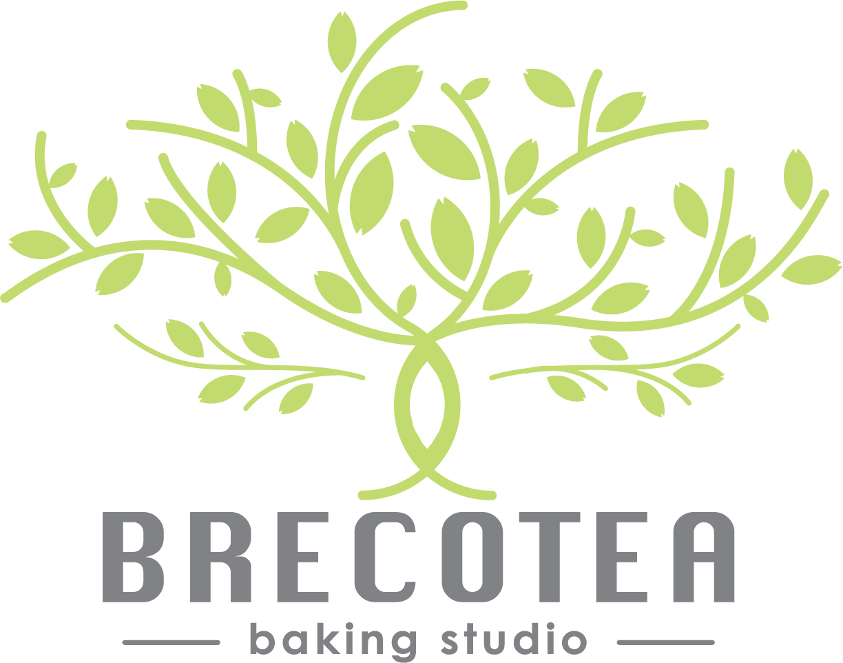 Brecotea Baking Studio bakery & cafe logo.