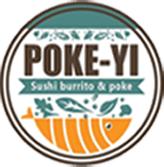 Poke-Yi Sushi Burrito & Poke restaurant logo.