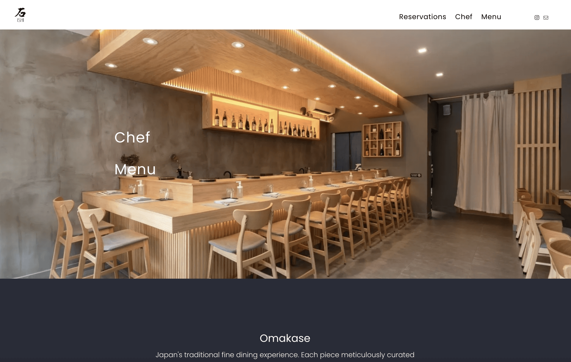 zbspos website design sushi