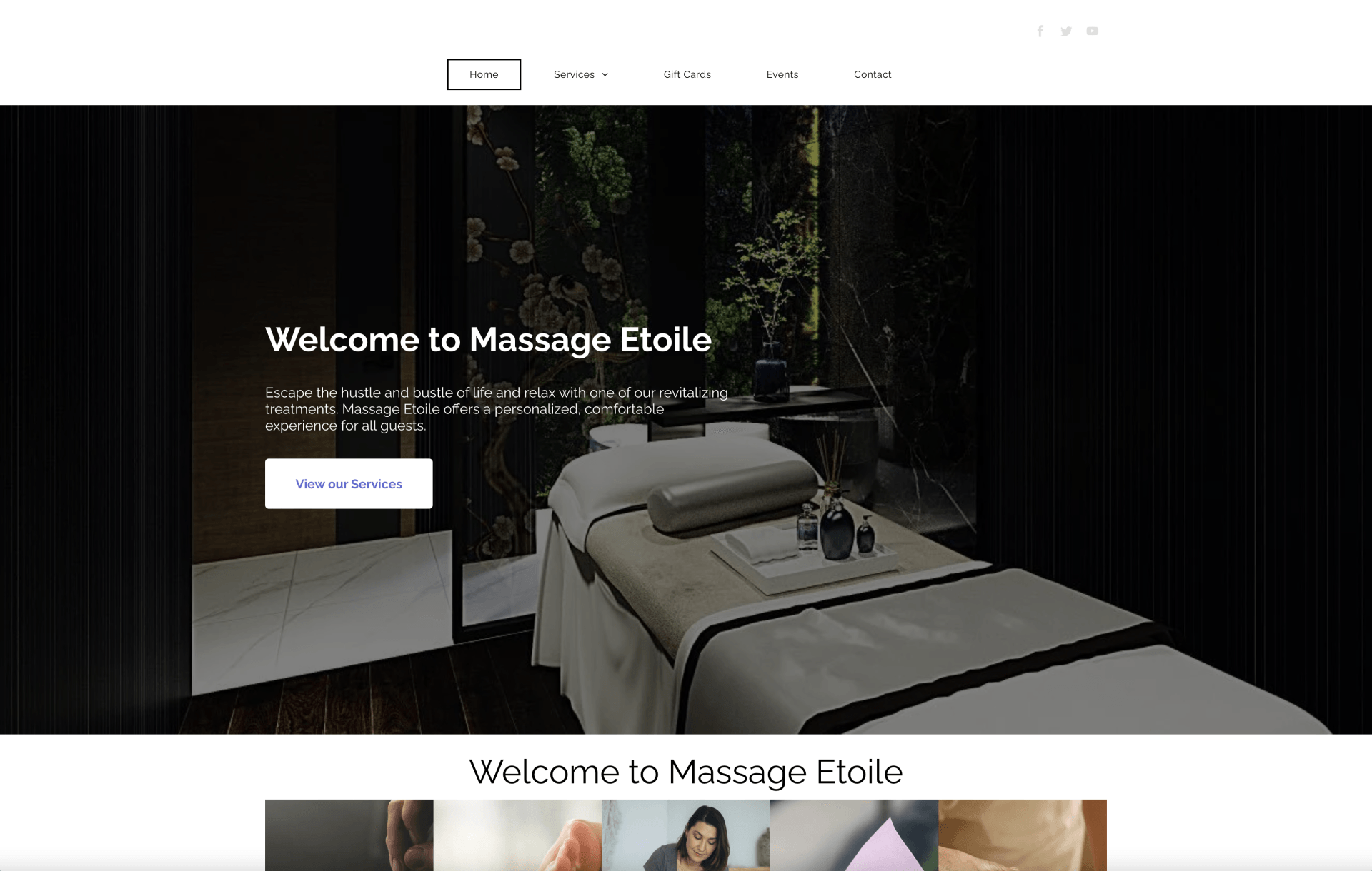 zbspos website design massage
