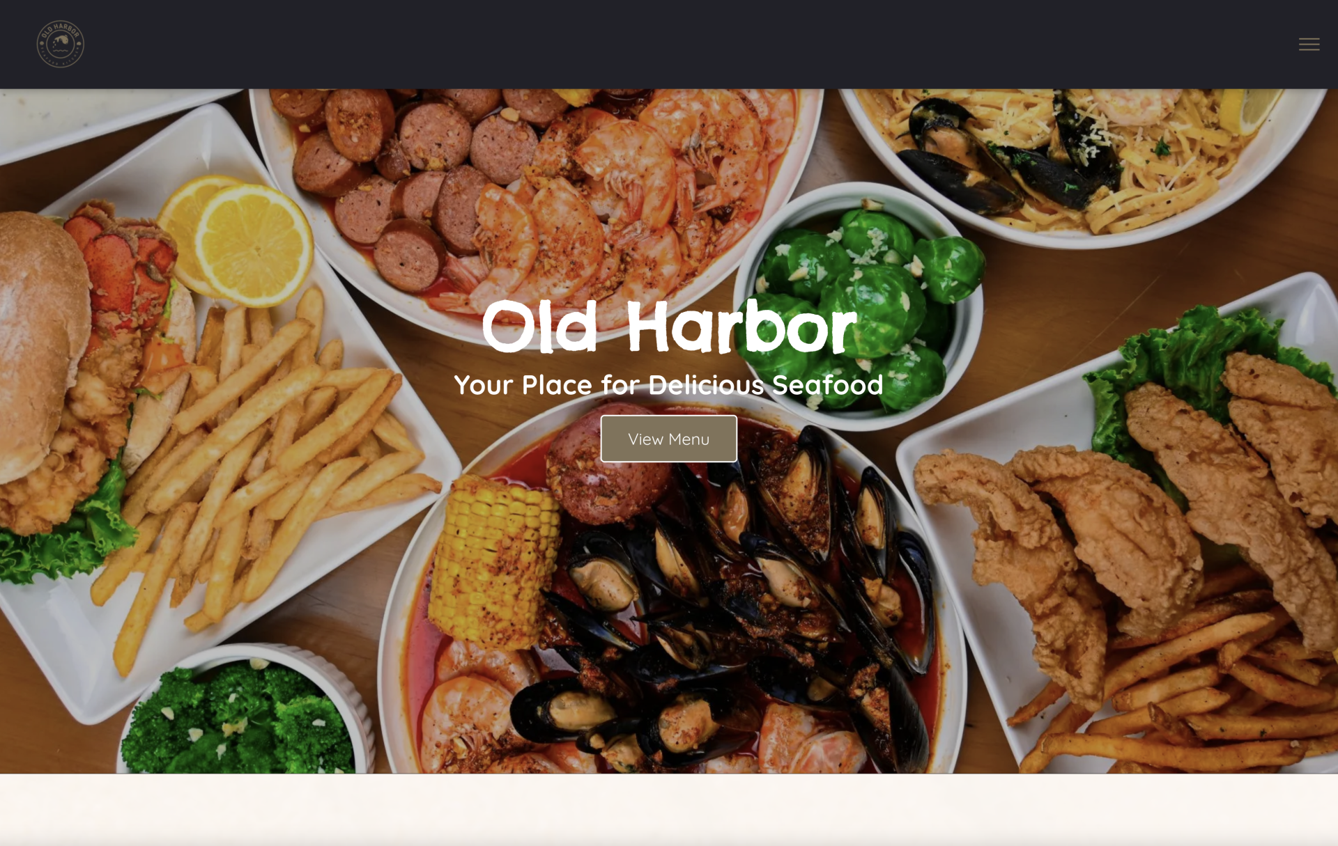zbspos website design seafood