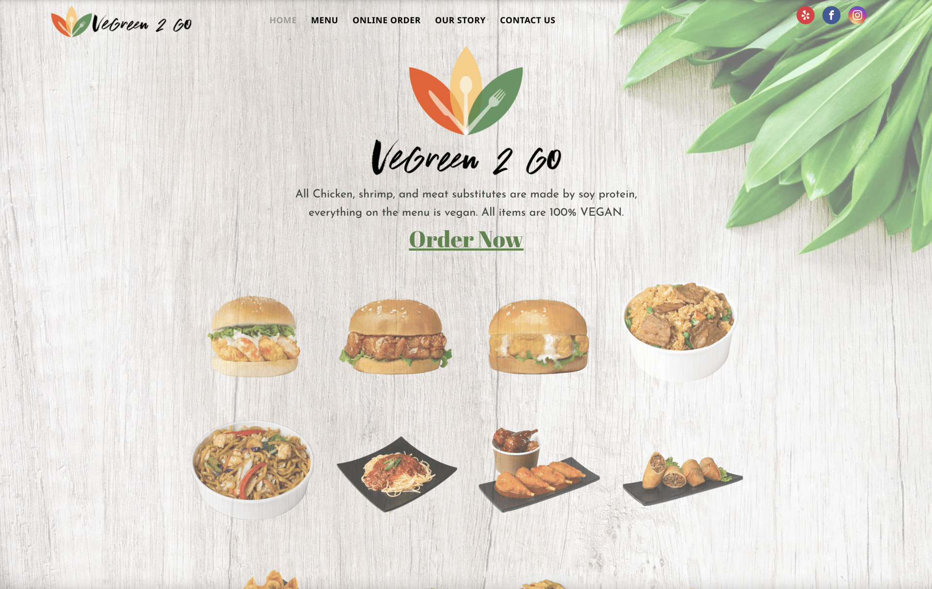zbspos website design vegan
