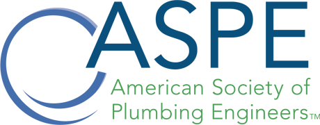 The logo for the american society of plumbing engineers