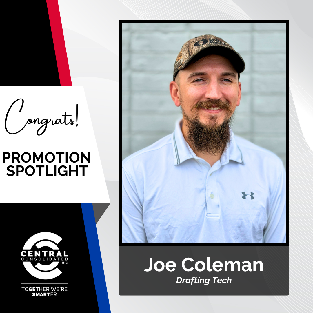 Portrait of Joe Coleman, Drafting Technician at Central Consolidated