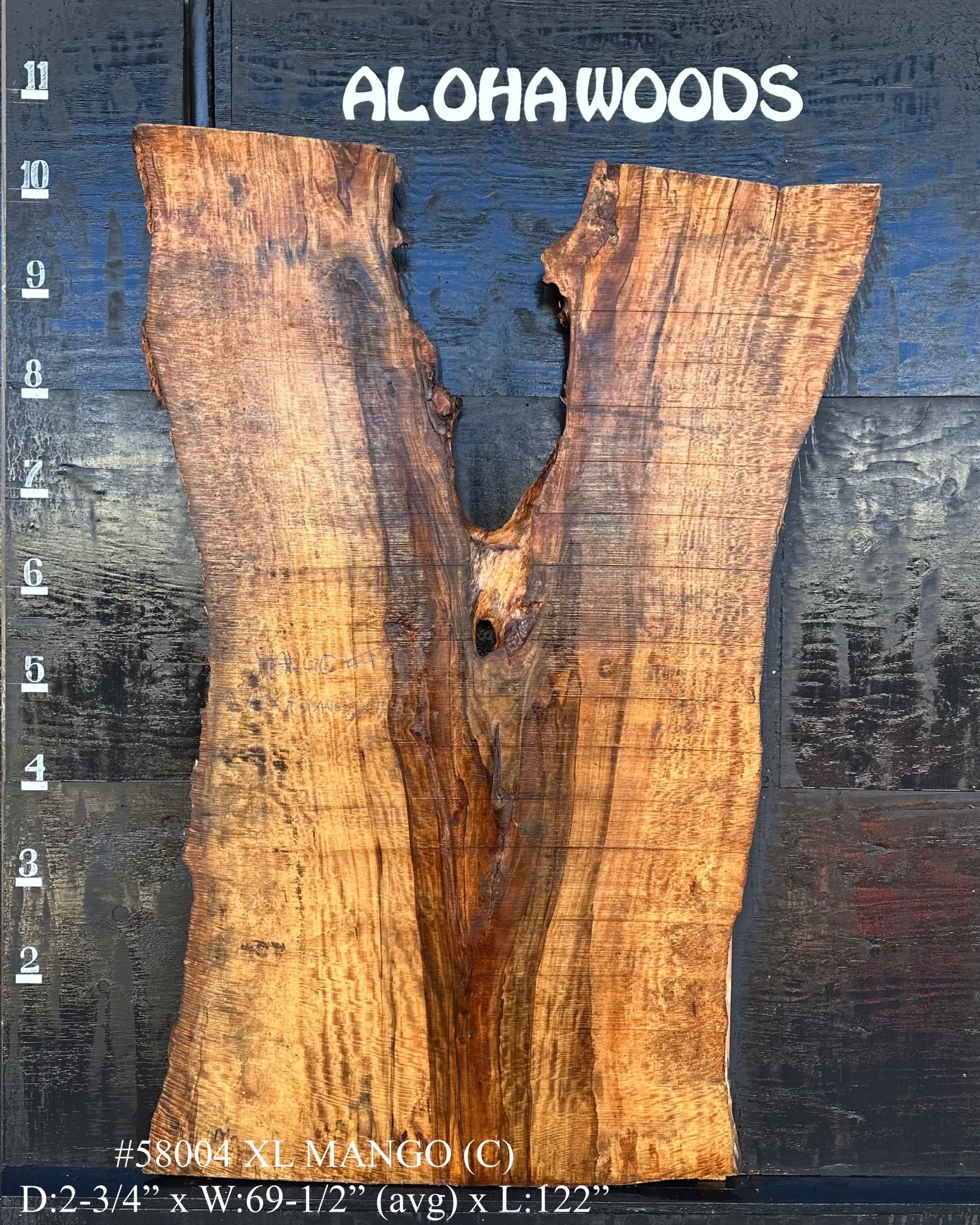 Solren Mango Wood - 47cm Handmade main image 1