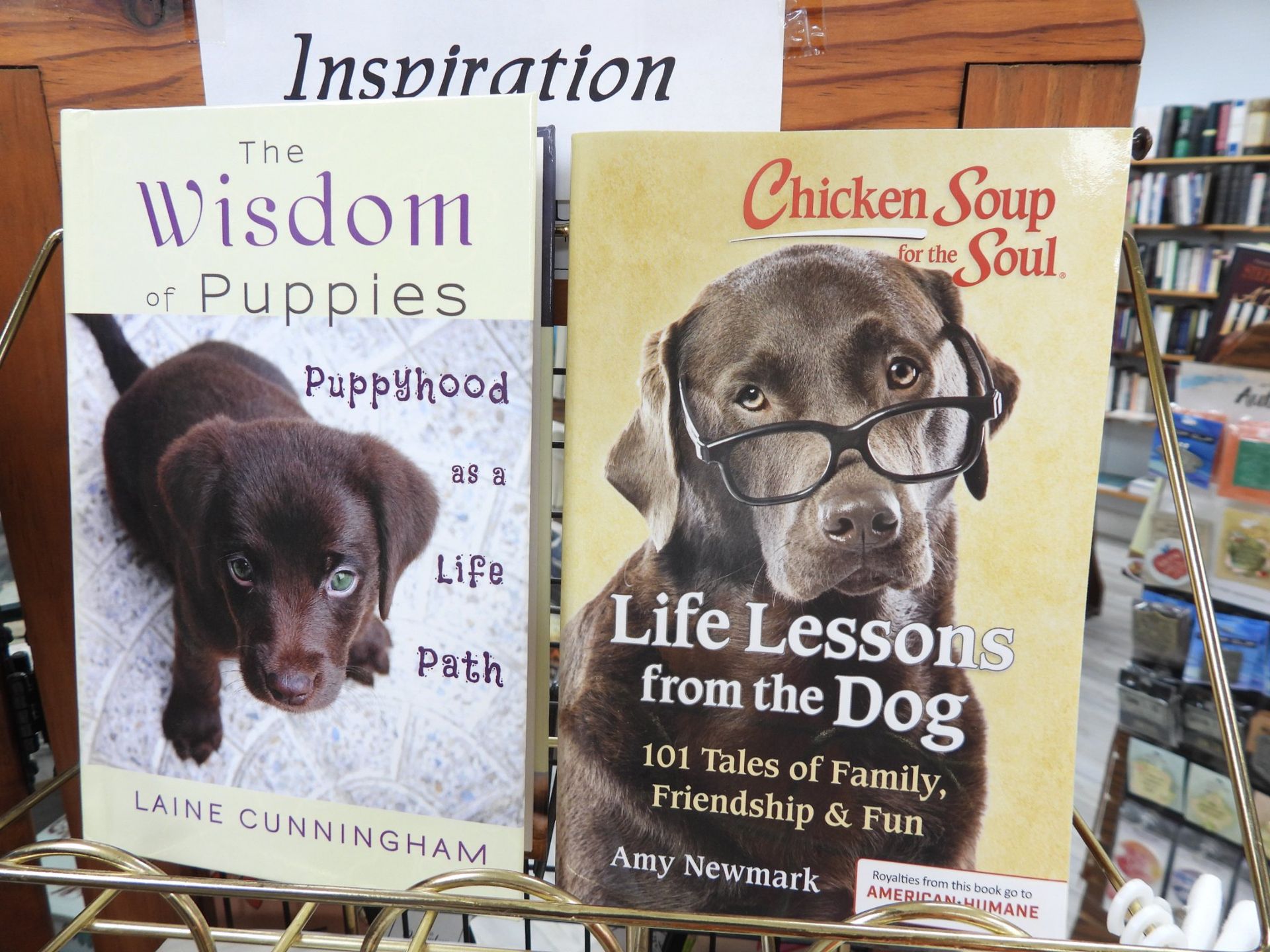 Two books about dogs,