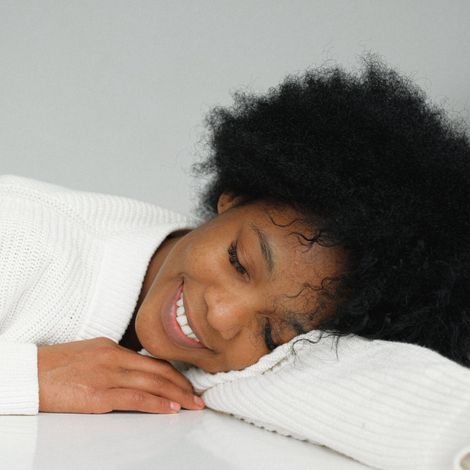 sleeping woman