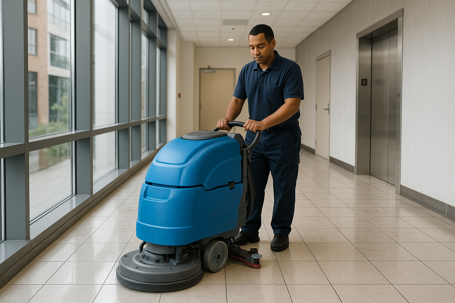 Commercial Floor Cleaning in MD, DC & VA | Aquafree
