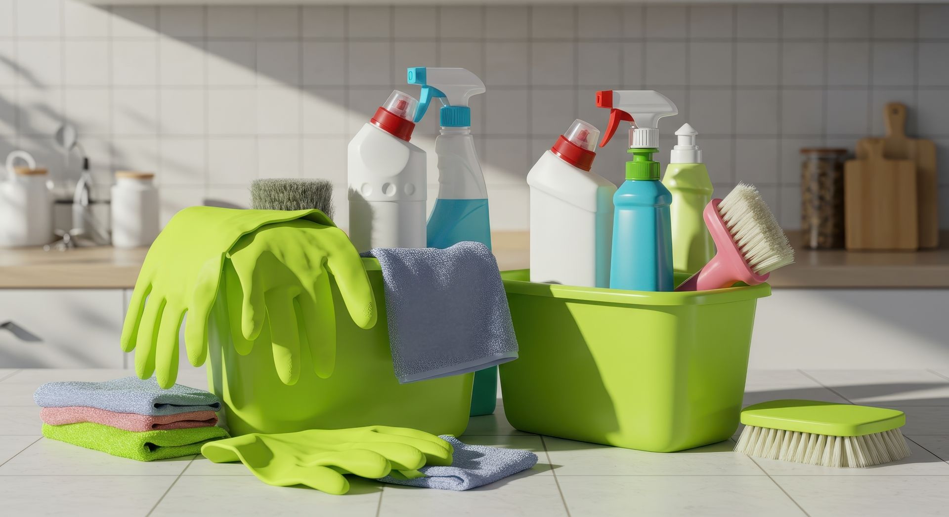 cleaning supplies