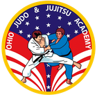 Ohio Judo & Jiu-Jitsu Academy logo in black script on a white background