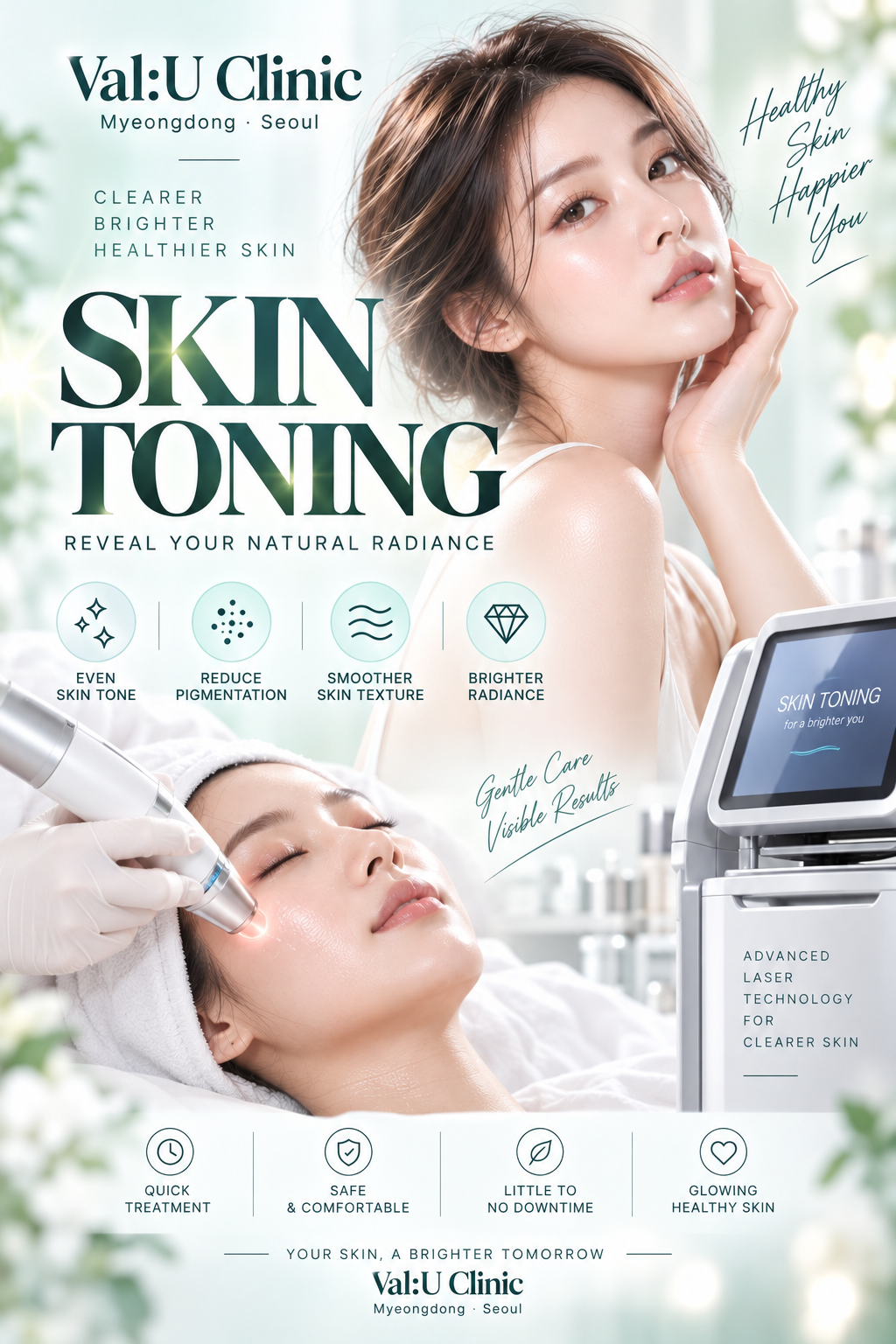 Genesis Toning treatment at Val:U Clinic Myeongdong Genesis Toning treatment at Val:U Clinic Myeongdong