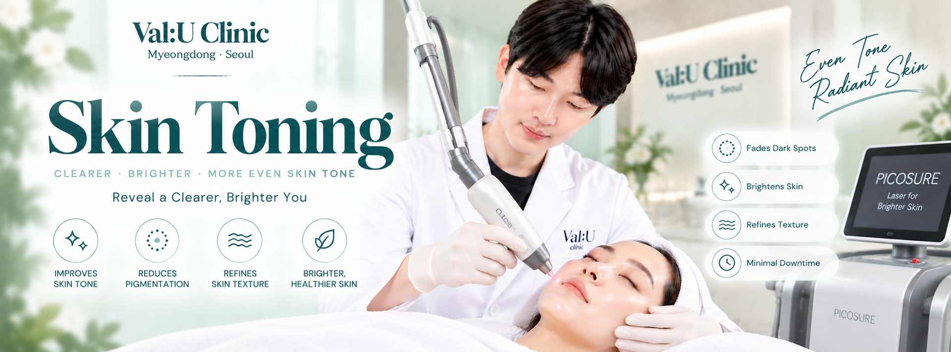 Genesis Toning in Myeongdong, Seoul – Val:U Clinic Genesis Toning in Myeongdong, Seoul – Val:U Clinic