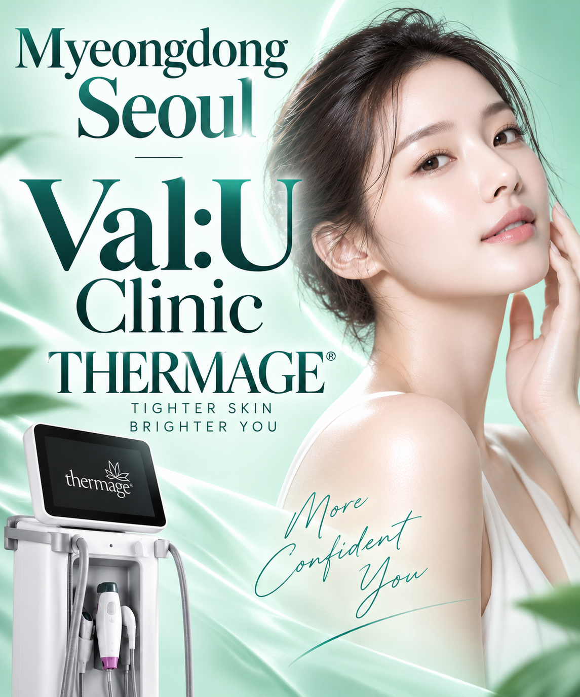 Thermage FLX treatment at Val:U Clinic Myeongdong Thermage FLX treatment at Val:U Clinic Myeongdong