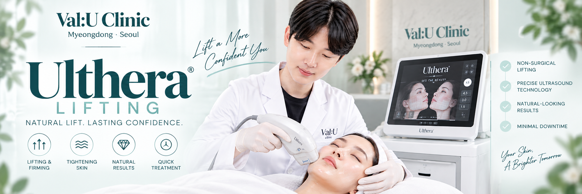 Ultherapy in Myeongdong, Seoul – Val:U Clinic Ultherapy in Myeongdong, Seoul – Val:U Clinic