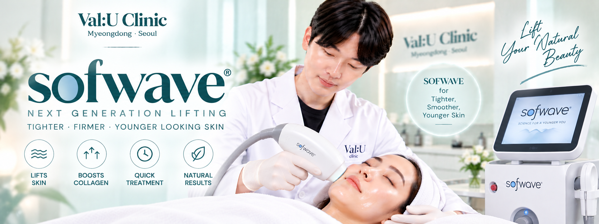 Sofwave in Myeongdong, Seoul – Val:U Clinic Sofwave in Myeongdong, Seoul – Val:U Clinic