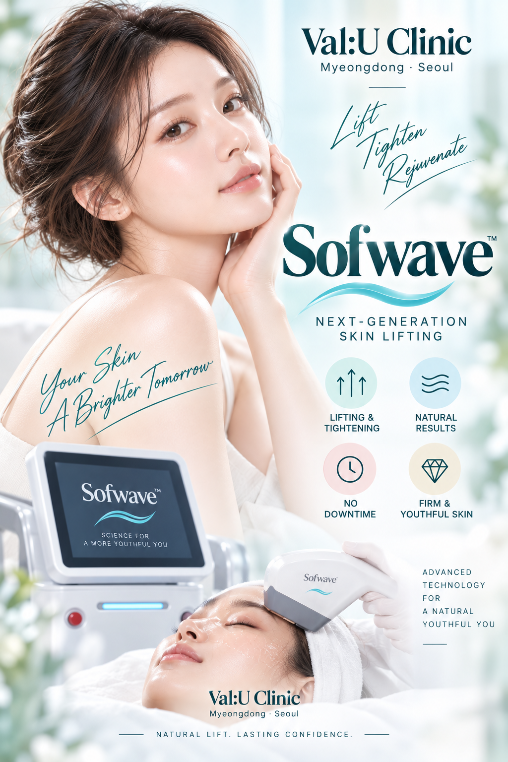 Sofwave treatment at Val:U Clinic Myeongdong Sofwave treatment at Val:U Clinic Myeongdong