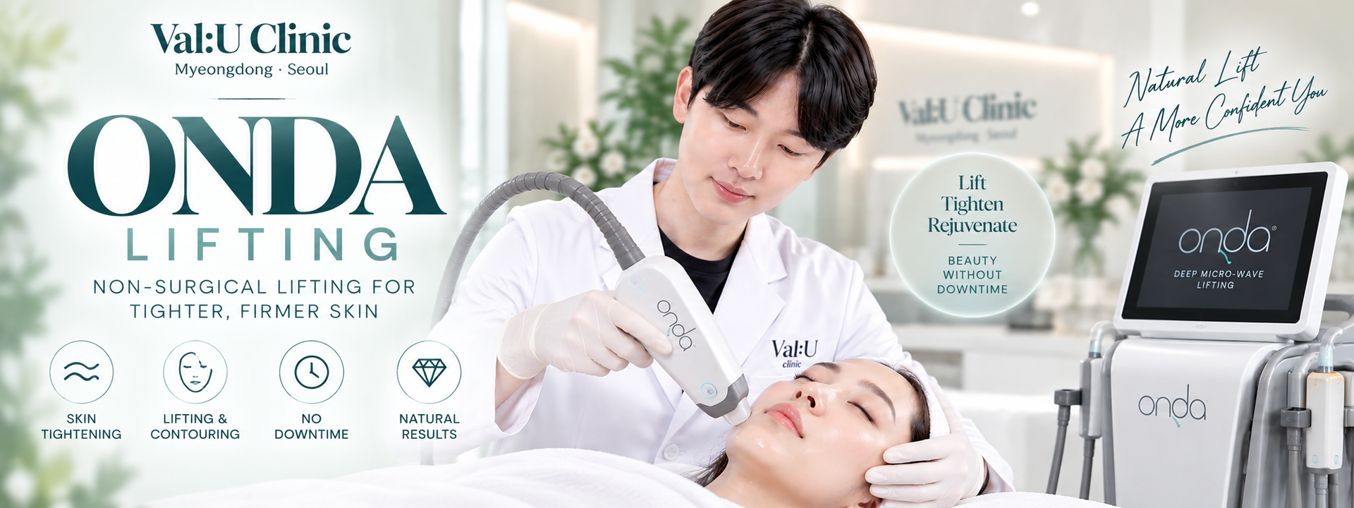 ONDA Face Lifting in Myeongdong, Seoul – Val:U Clinic ONDA Face Lifting in Myeongdong, Seoul – Val:U Clinic
